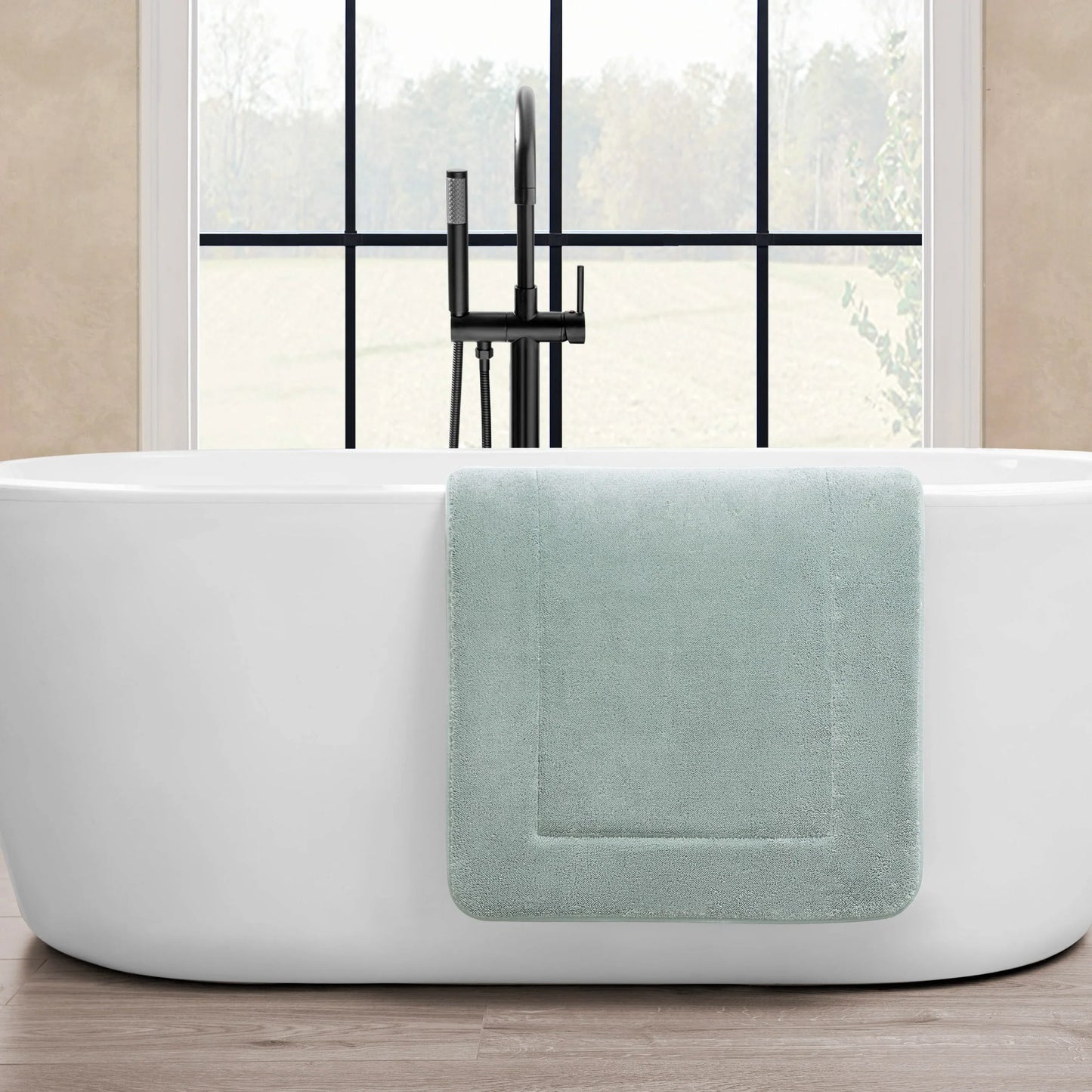 Oliver Brown Terry Memory Foam Bath Mat