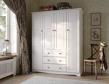 Sonoma 100% Solid Wood Family Wardrobe