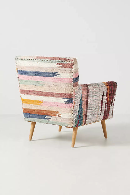 Woven Marija Rag Rug Accent Chair