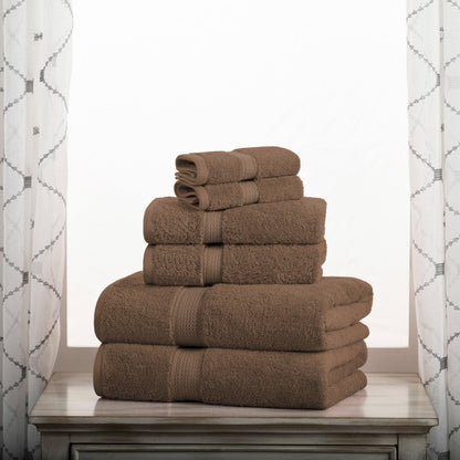 Superior Egyptian Cotton Pile Heavyweight 6-Piece Towel Set