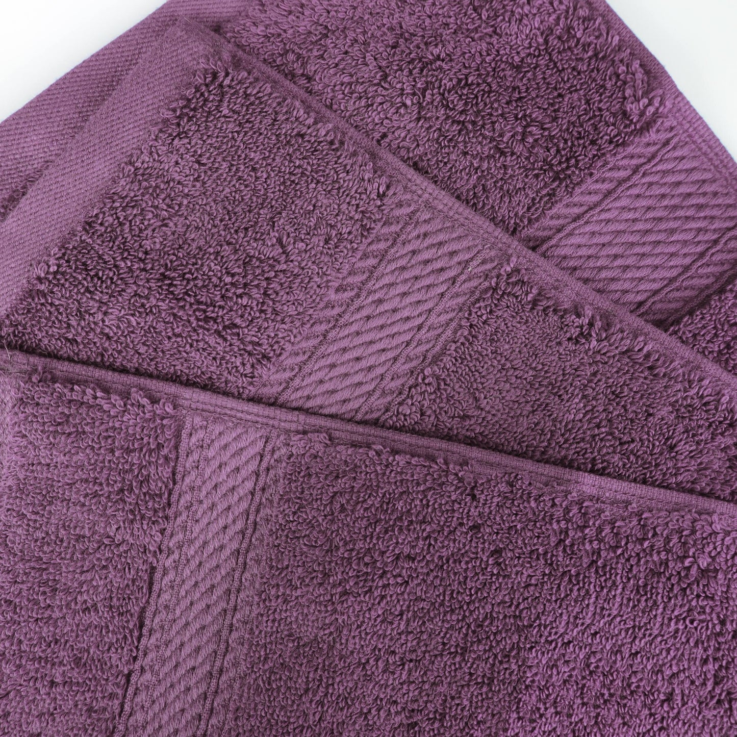Superior Egyptian Cotton Pile Heavyweight Bath Towel Set of 4