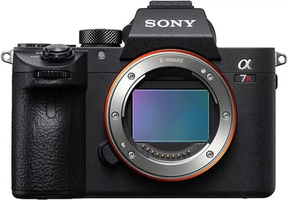 Sony a7R III Mirrorless Camera: 42.4MP Full Frame High Resolution Interchangeable Lens Digital Camera with Front End LSI Image Processor, 4K HDR Video and 3" LCD Screen - ILCE7RM3/B Body, Black