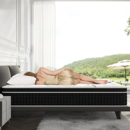 12-inch Hybrid Gel Memory Foam Mattress in a Box