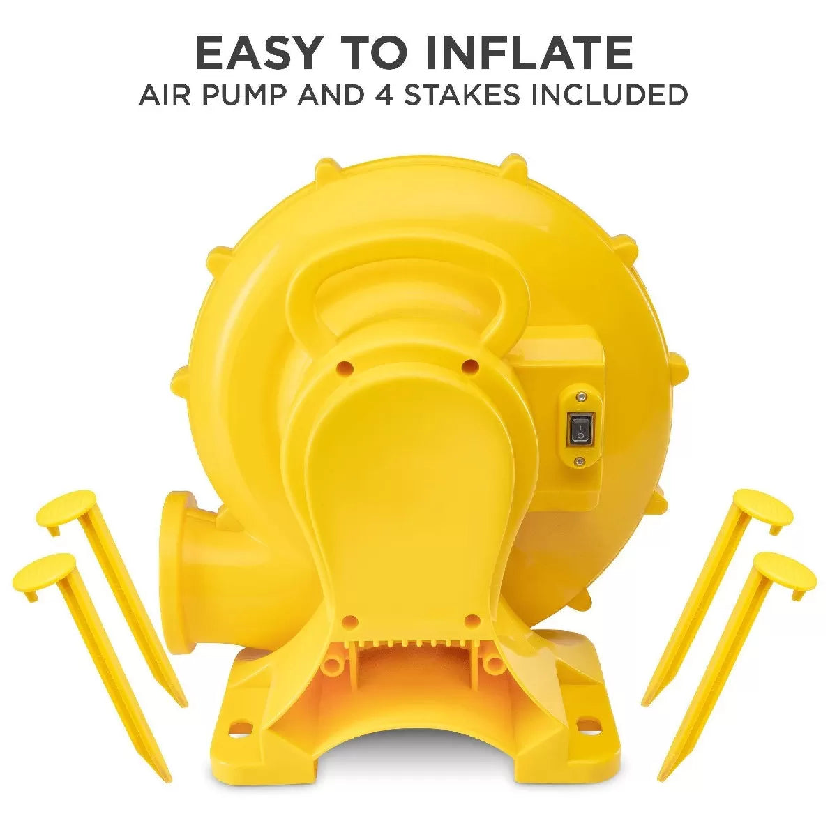 [Buy 2 Free Shipping]Inflatable Water Slide Park, Climbing Wall, 2 Slides & Splash Pool - Gestures