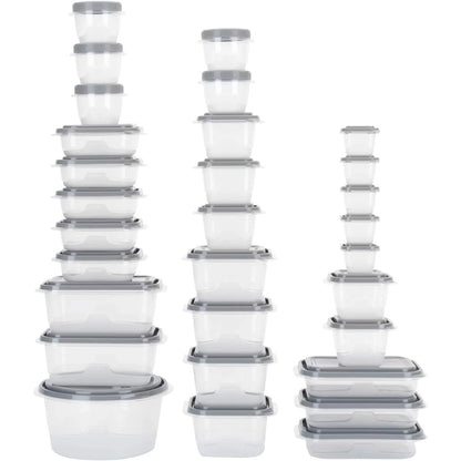 BPA-Free Plastic Food Storage Containers with Lids