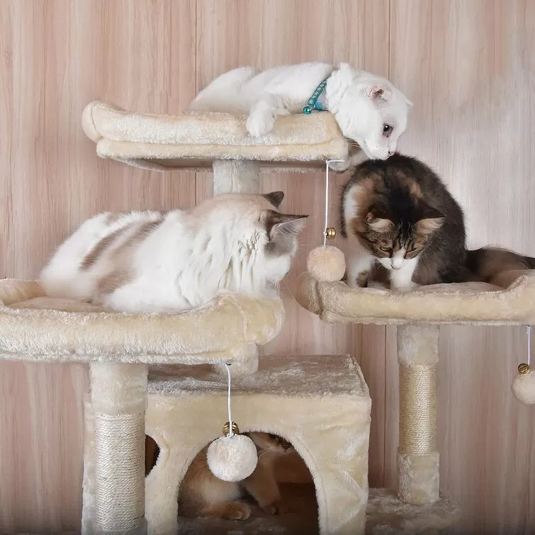 Lima Pet Heavy Duty 68 Inch Multi-Level Cat Tree