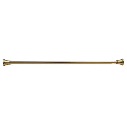 Utopia Alley Adjustable 72-Inch Shower Curtain Tension Rod - Rust-Proof Aluminum with Rubber End Cap, No Drill Installation