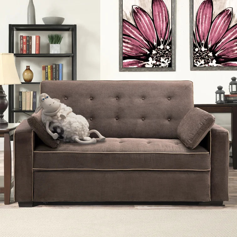 Serta Monroe Full Size Convertible Sleeper Sofa with Cushions