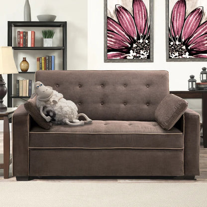 Serta Monroe Full Size Convertible Sleeper Sofa with Cushions