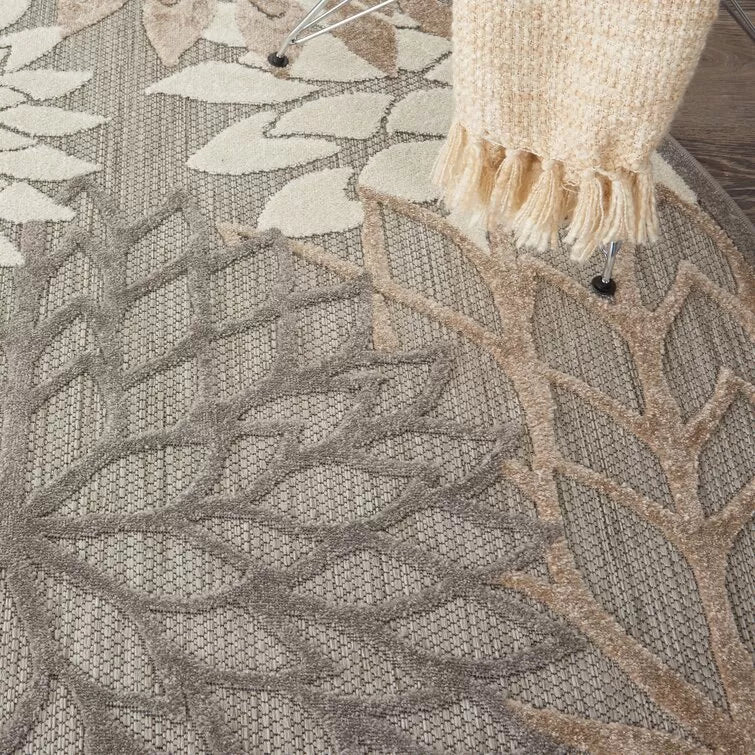 Miraloma Green/Red/Orange Indoor/Outdoor Rug