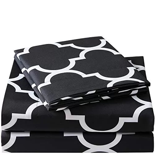 Brushed Microfiber Hypoallergenic 4 pcs Bedsheet Set