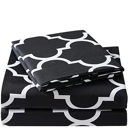 Brushed Microfiber Hypoallergenic 4 pcs Bedsheet Set