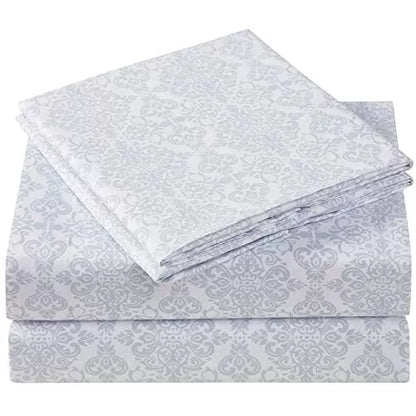 Brushed Microfiber Hypoallergenic 4 pcs Bedsheet Set