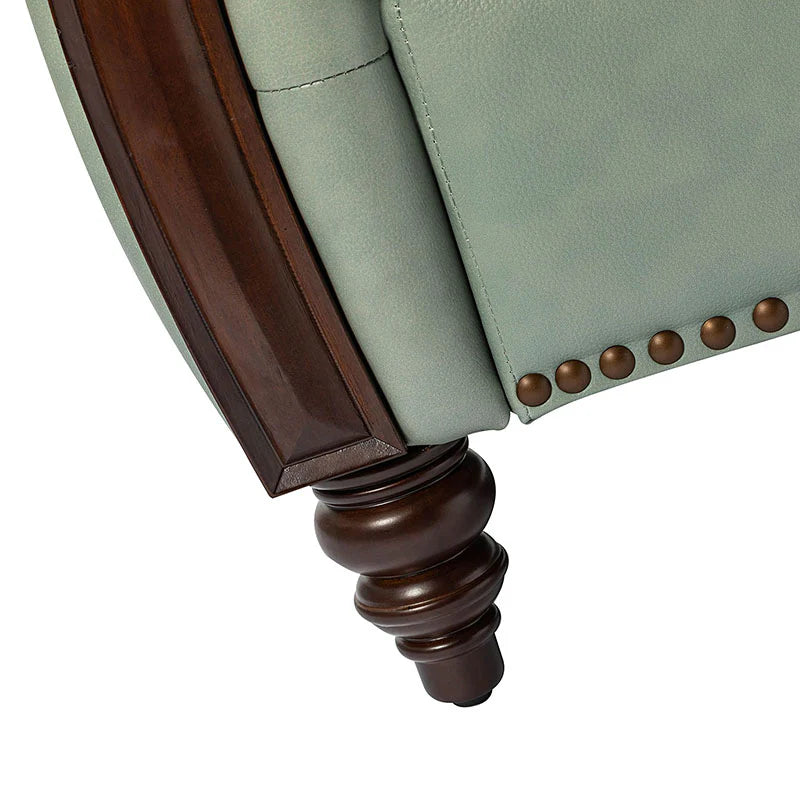Christoph 84" Genuine Leather Sofa