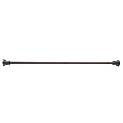 Utopia Alley Adjustable 72-Inch Shower Curtain Tension Rod - Rust-Proof Aluminum with Rubber End Cap, No Drill Installation