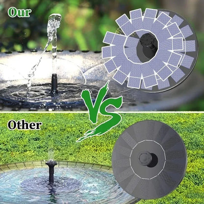 Solar Bird Bath Fountain Pump