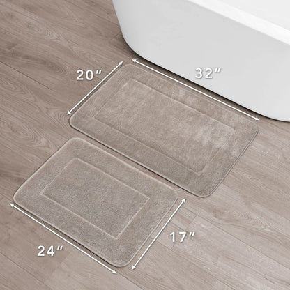 Oliver Brown Terry Memory Foam Bath Mat