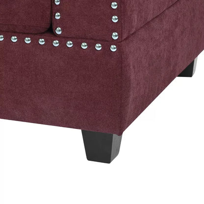 Sunnydale Left Hand Facing Sofa and Chaise with Ottoman