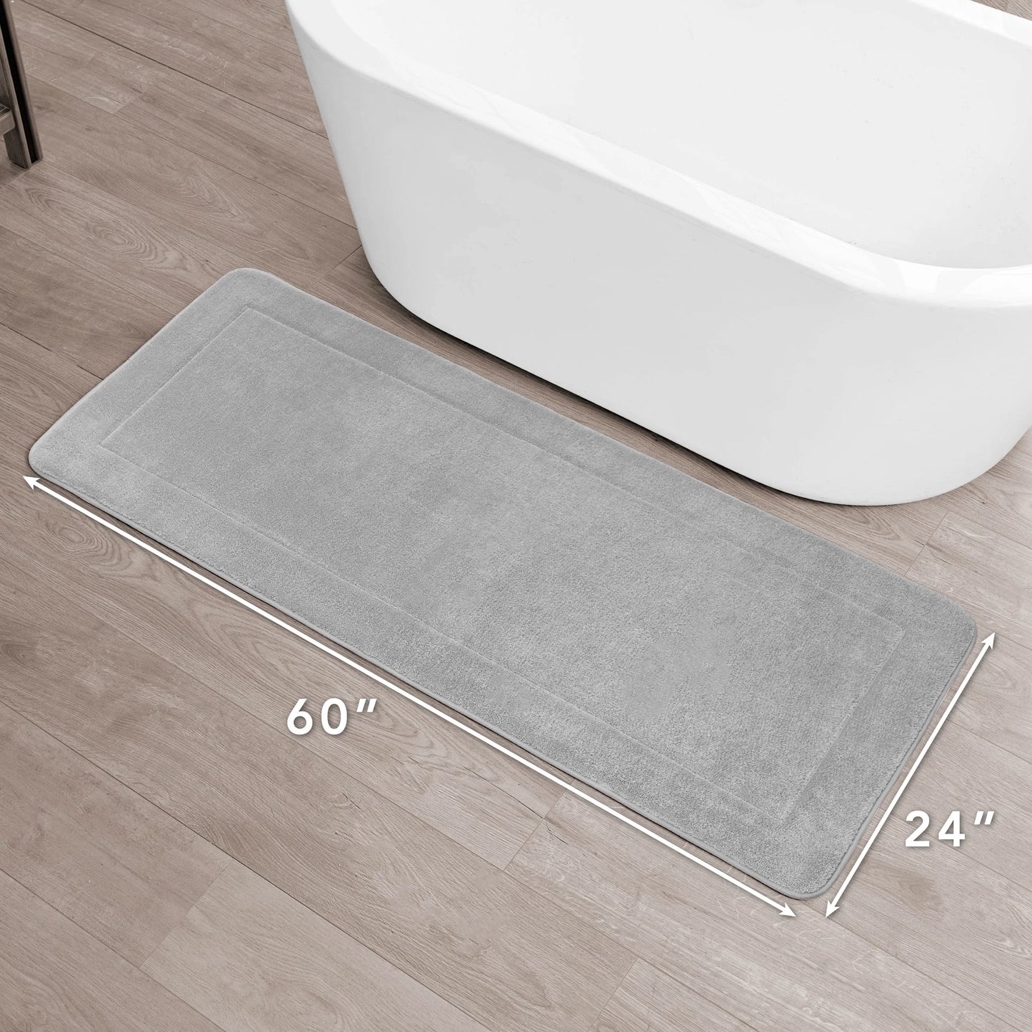 Oliver Brown Terry Memory Foam Bath Mat