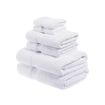 Superior Egyptian Cotton Pile Heavyweight 6-Piece Towel Set