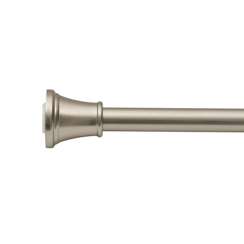 Utopia Alley Adjustable 72-Inch Shower Curtain Tension Rod - Rust-Proof Aluminum with Rubber End Cap, No Drill Installation
