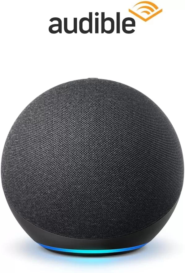Echo (4th Gen) | With premium sound, smart home hub, and Alexa | Glacier White