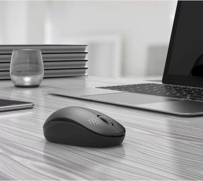 seenda Wireless Mouse, 2.4G Noiseless Mouse with USB Receiver - Portable Computer Mice for PC, Tablet, Laptop with Windows System - Mint Green