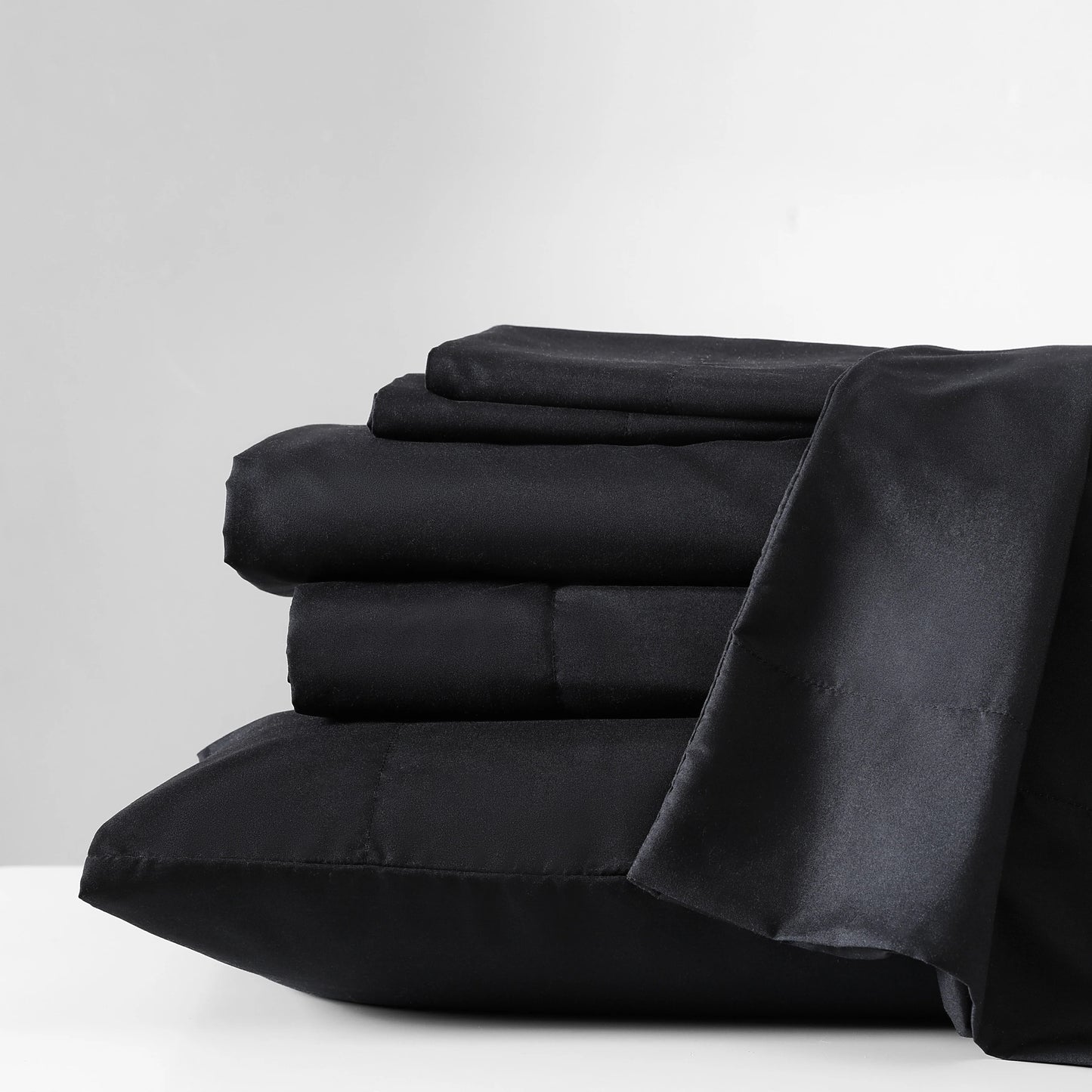 Kenneth Cole Solution Recyled Polyester Solid Bonus Sheet Set