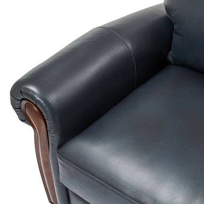 Christoph 84" Genuine Leather Sofa