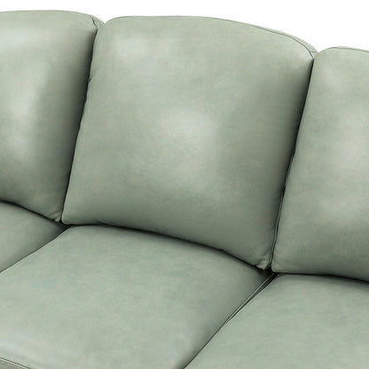 Christoph 84" Genuine Leather Sofa