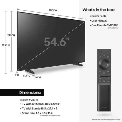 75-Inch Class QLED Q60A Series - 4K UHD Dual LED Quantum HDR Smart TV with Alexa Built-in (🔥Last 100🔥)