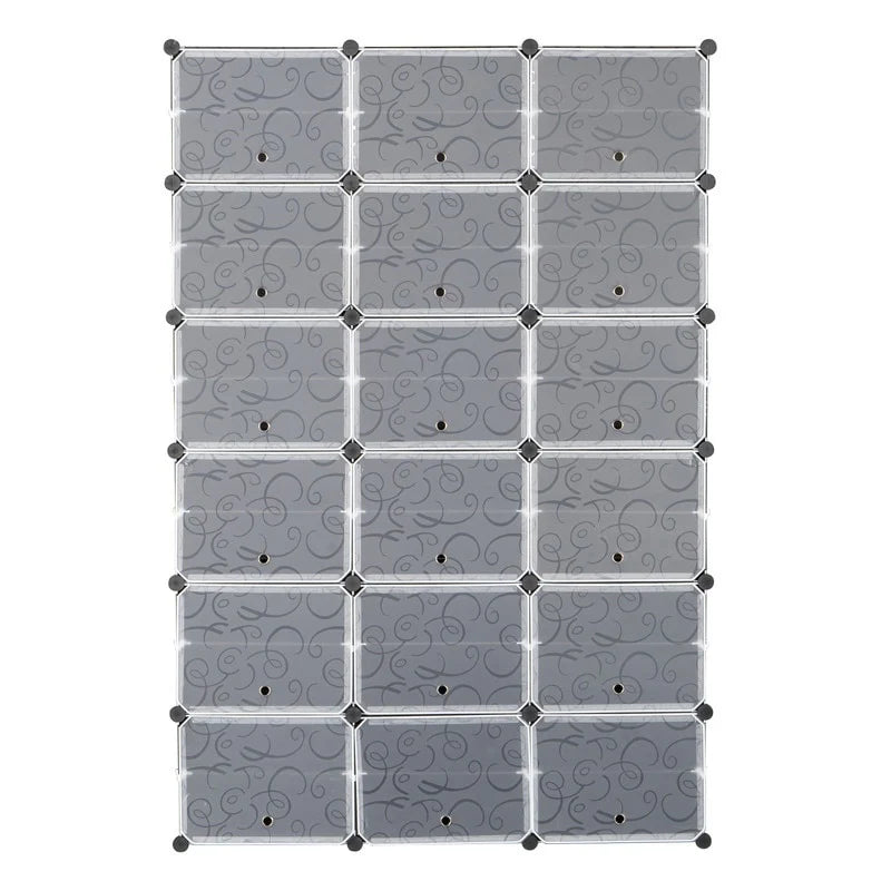 Portable Shoe Rack Organizer 66-72 Pair Tower Shelf Storage Cabinet