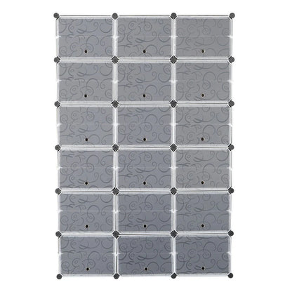 Portable Shoe Rack Organizer 66-72 Pair Tower Shelf Storage Cabinet