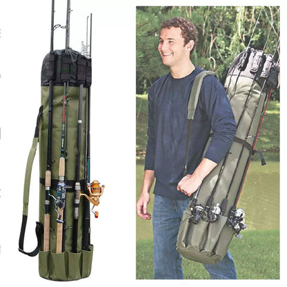 Portable Fishing Rod & Tackle Bag