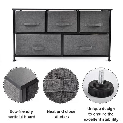 ⏰Bedroom Dresser with 5 Drawers⏰