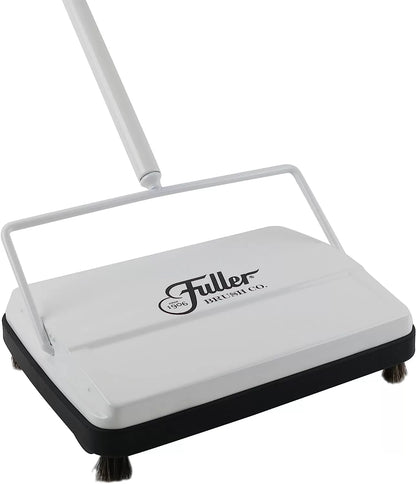 Fuller Brush 17027 Carpet & Floor Sweeper- Mini Stick Cleaner For Hardwood Surfaces, Wood Floors, Laminate, Tile- Small & Portable For The Home Or Office - Cleans Dust Pet Hair- Electrostatic & Silent