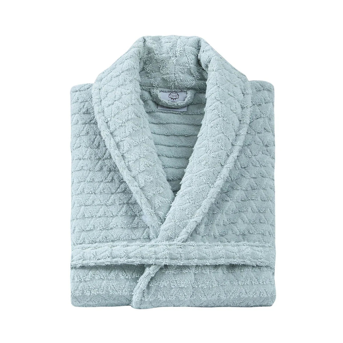 Ozan Premium Home Azure Bathrobes Collection 100% Turkish Cotton Unisex Terry Cloth Bathrobe