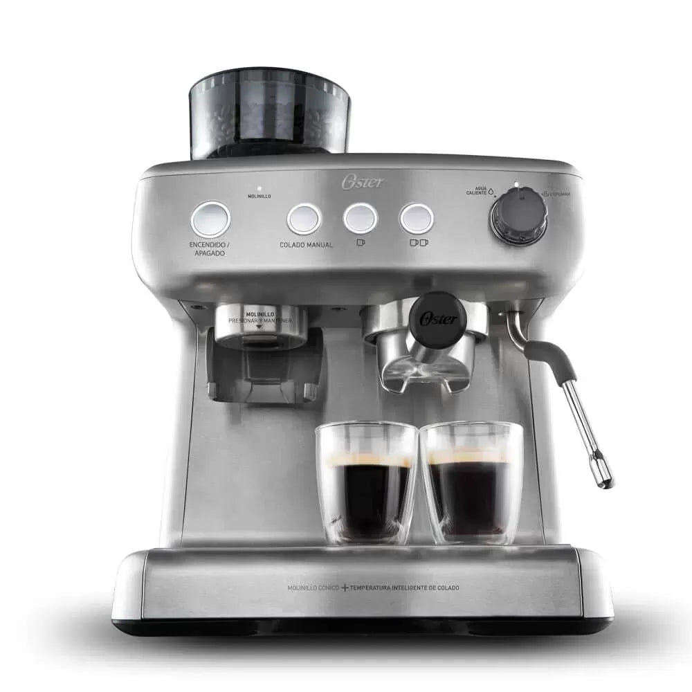 Oster® Perfect Brew espresso coffee maker 15 bar built-in grinder BVSTEM7300