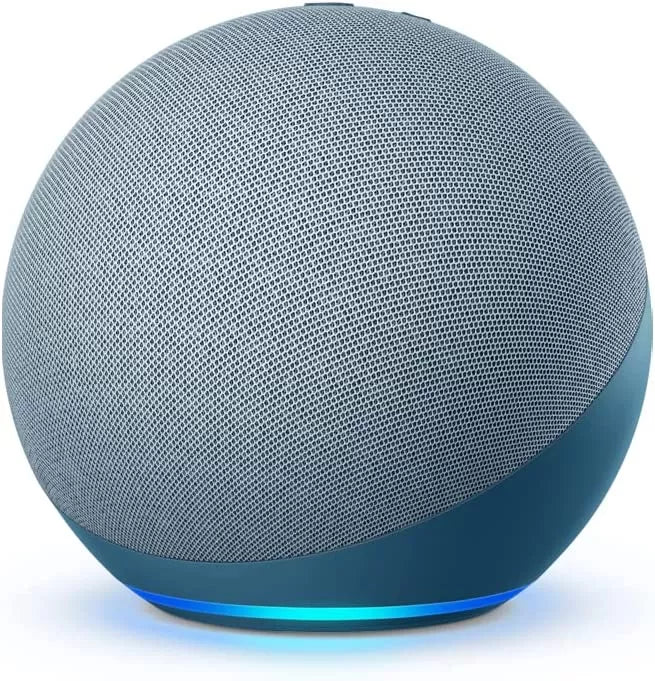 Echo (4th Gen) | With premium sound, smart home hub, and Alexa | Glacier White