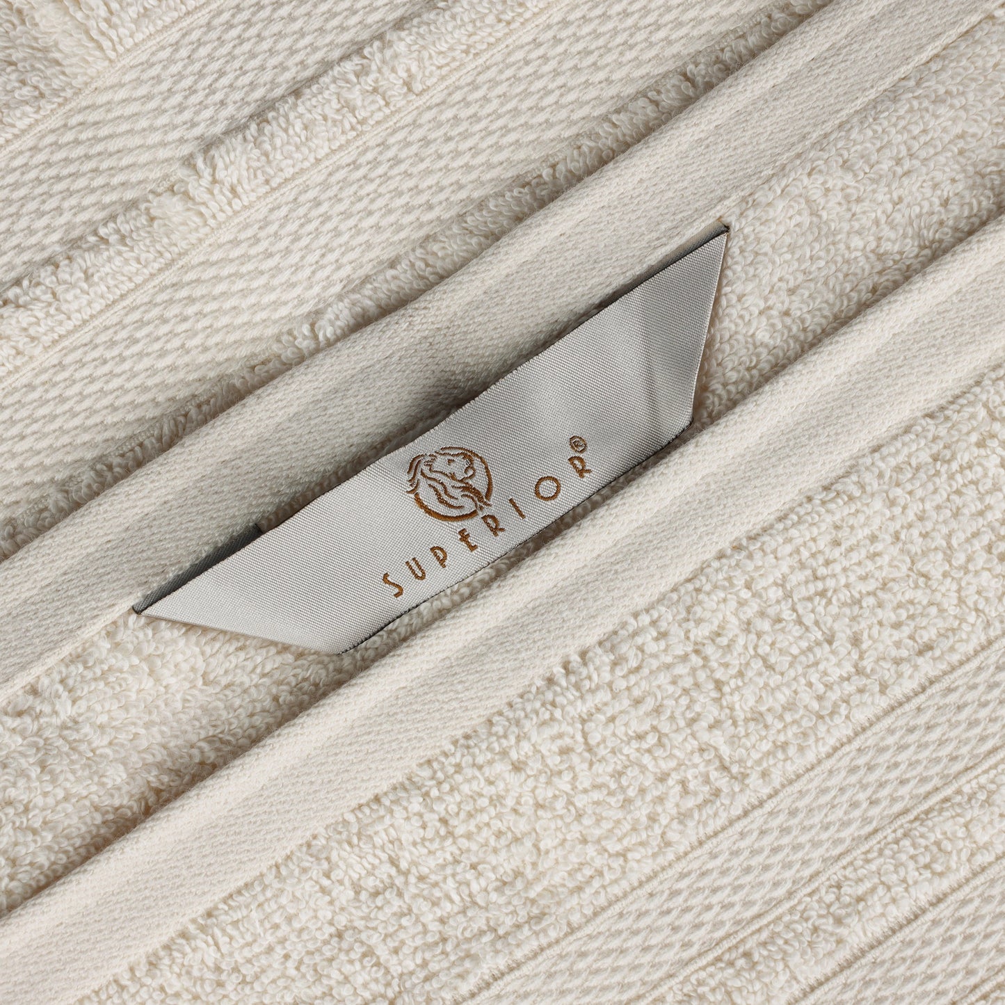 Superior Cotton Quick-Drying 6 Piece Highly Absorbent Towel Set