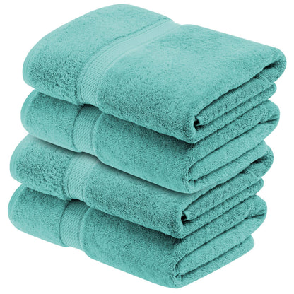 Superior Egyptian Cotton Pile Heavyweight Bath Towel Set of 4